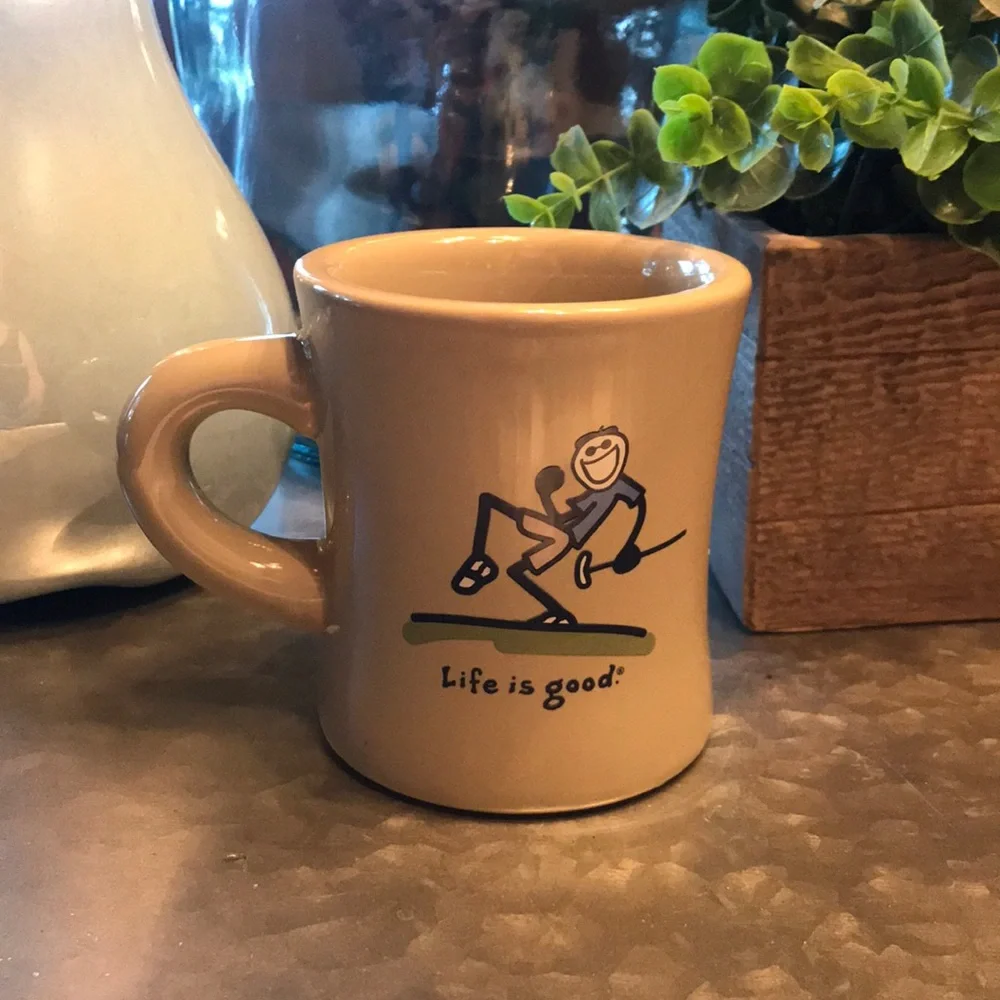 Life is Good Golfing Coffee Mug